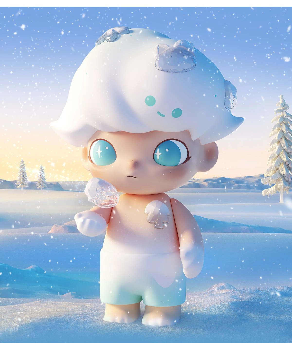 MEGA COLLECTION 1000% JUST DIMOO Snowman 8 MEGA COLLECTION 1000% JUST DIMOO Snowman - Image 8