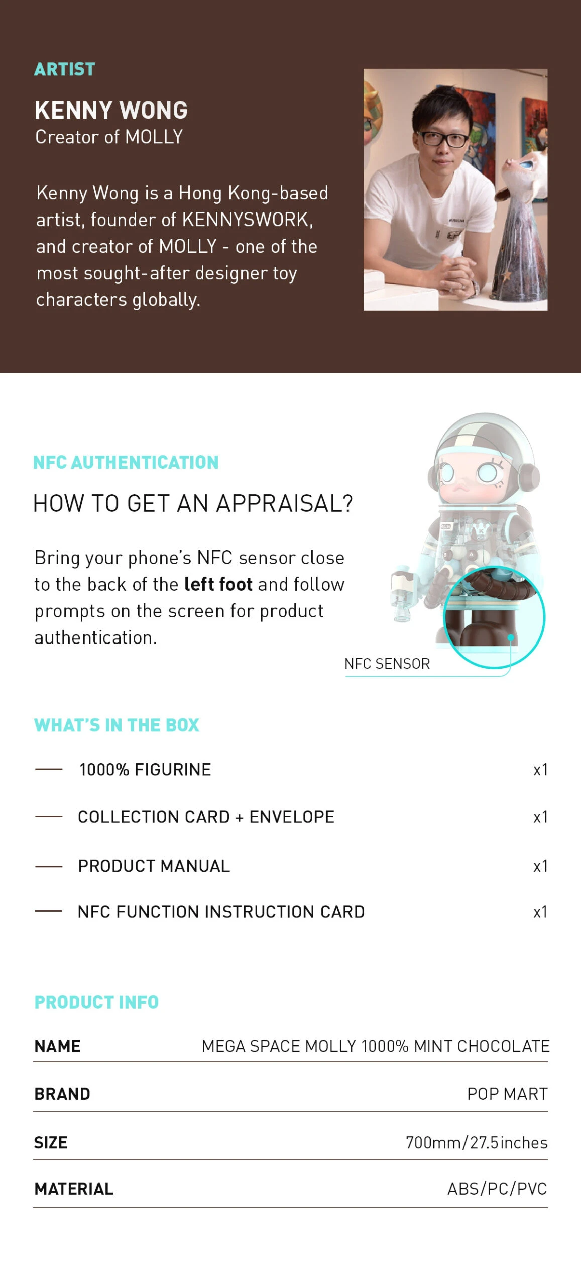 MEGA SPACE MOLLY 1000% Mint Chocolate 9 MEGA SPACE MOLLY 1000% Mint Chocolate - Image 9