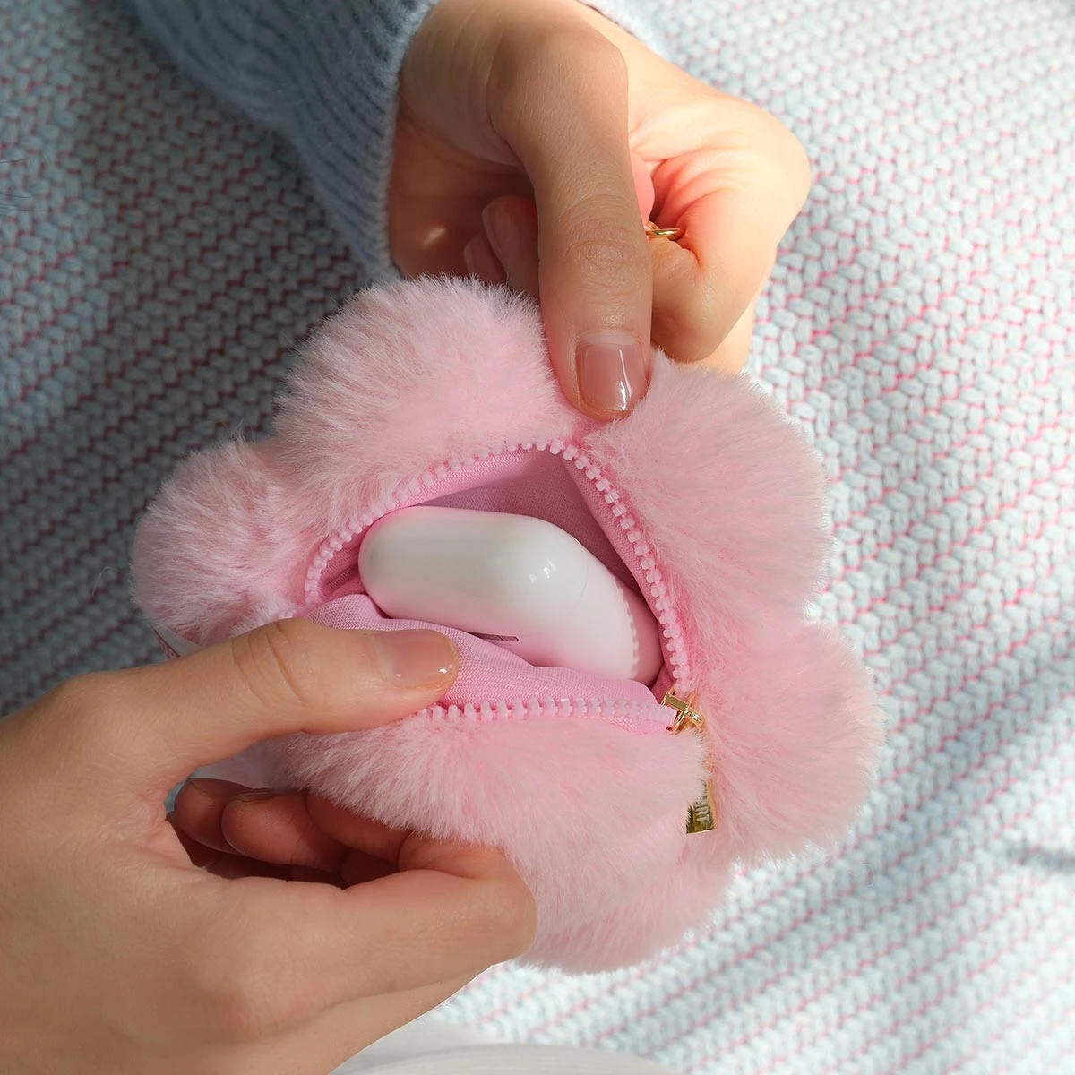 CRYBABY Sad Club Series-Silicone Plush Earphone Bag 6 CRYBABY Sad Club Series-Silicone Plush Earphone Bag - Image 6