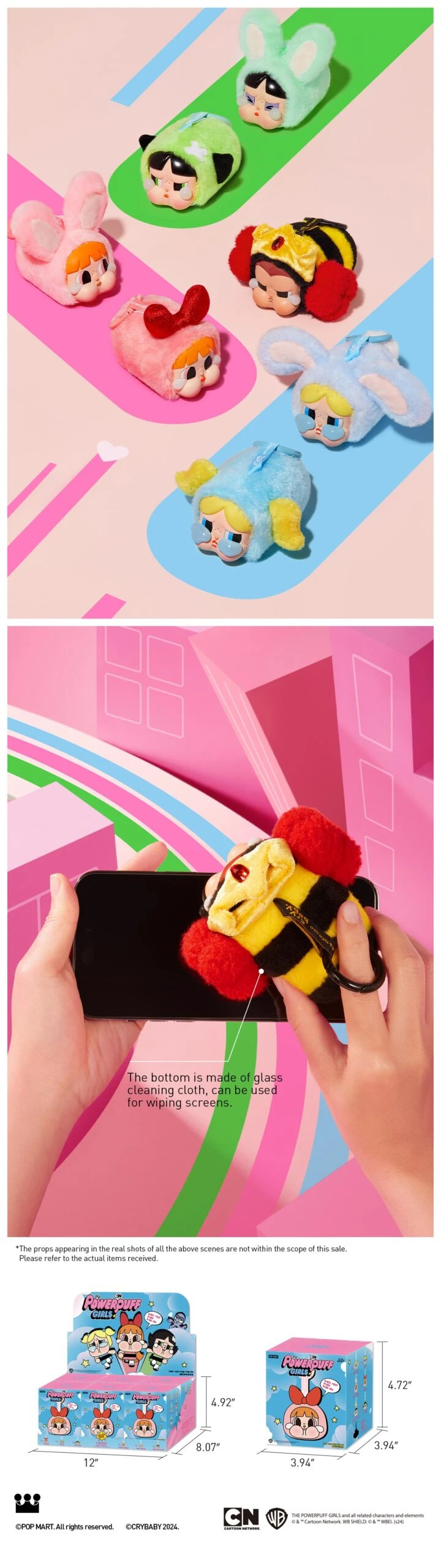 CRYBABY × Powerpuff Girls Series-Vinyl Face Plush Blind Box 18 CRYBABY × Powerpuff Girls Series-Vinyl Face Plush Blind Box - Image 18