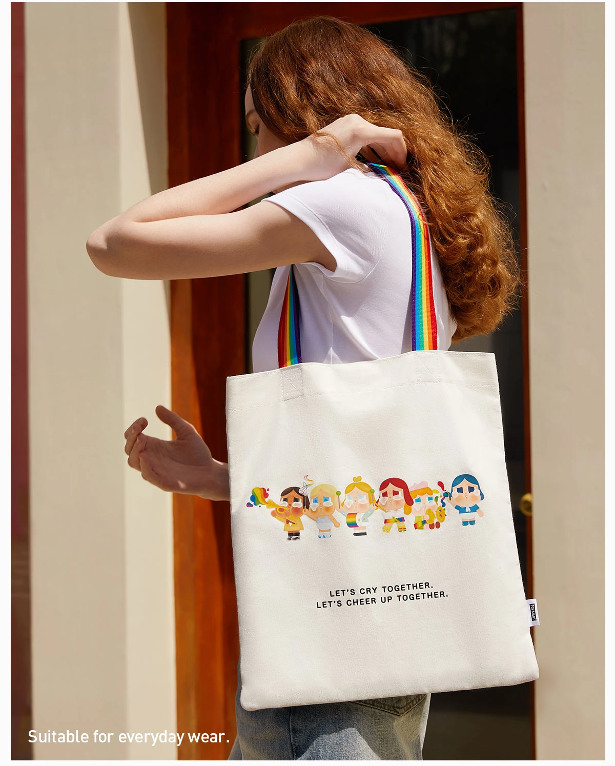 CRYBABY CHEER UP, BABY! SERIES-Canvas Bag 12 CRYBABY CHEER UP, BABY! SERIES-Canvas Bag - Image 12