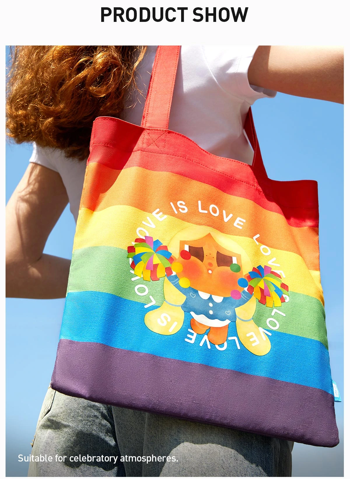 CRYBABY CHEER UP, BABY! SERIES-Canvas Bag 10 CRYBABY CHEER UP, BABY! SERIES-Canvas Bag - Image 10