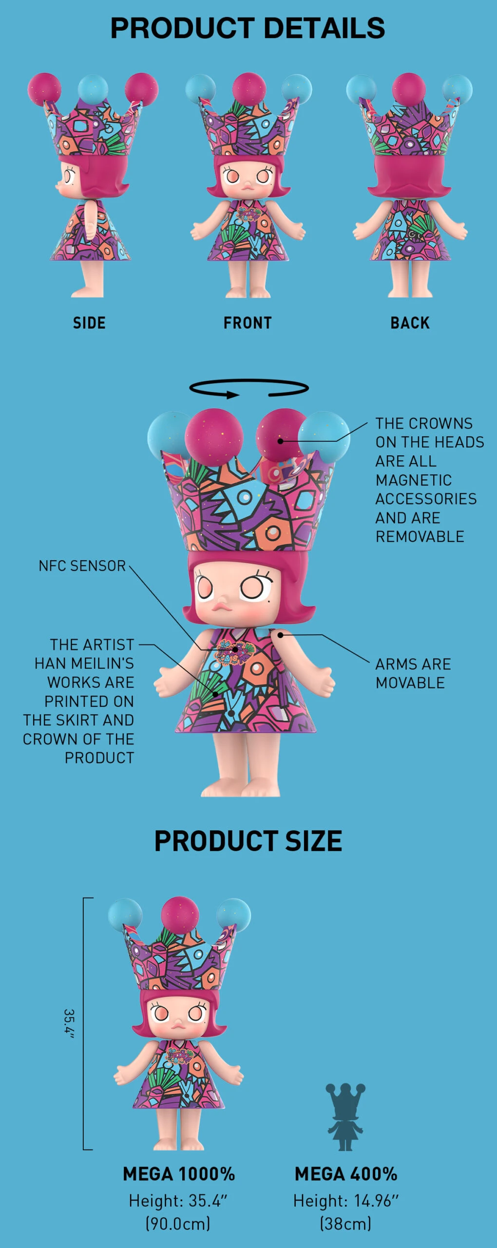 MEGA ROYAL MOLLY 1000% HAN MEILIN 10 MEGA ROYAL MOLLY 1000% HAN MEILIN - Image 10