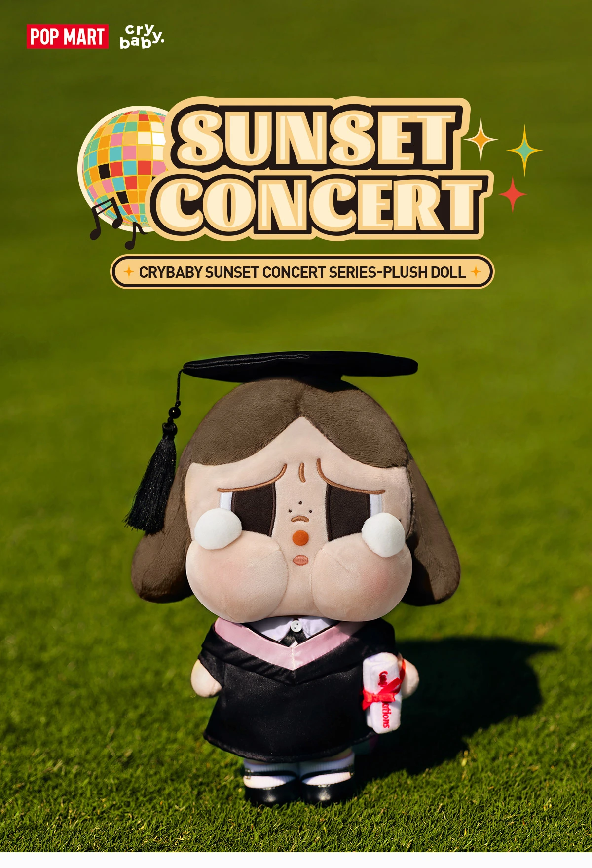 CRYBABY Sunset Concert Series-Plush Doll 7 CRYBABY Sunset Concert Series-Plush Doll - Image 7