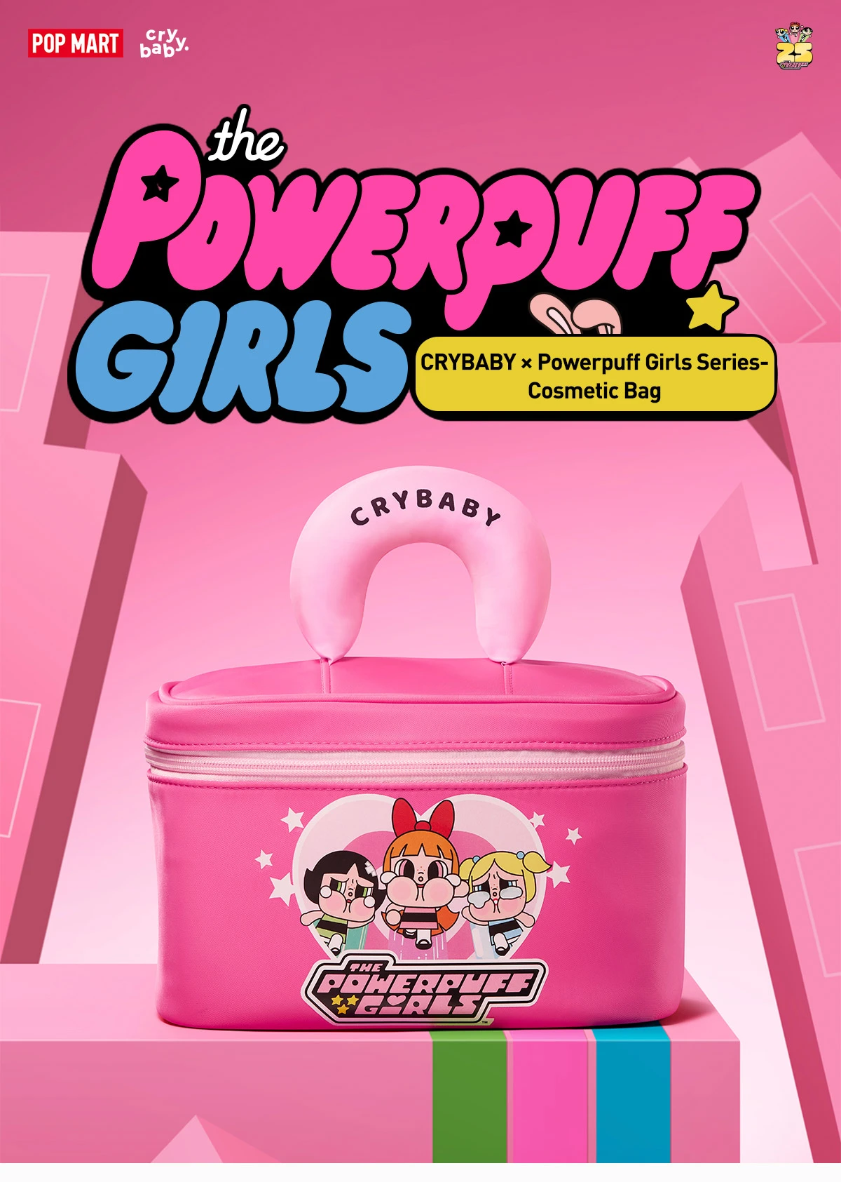 CRYBABY × Powerpuff Girls Series-Cosmetic Bag 7 CRYBABY × Powerpuff Girls Series-Cosmetic Bag - Image 7