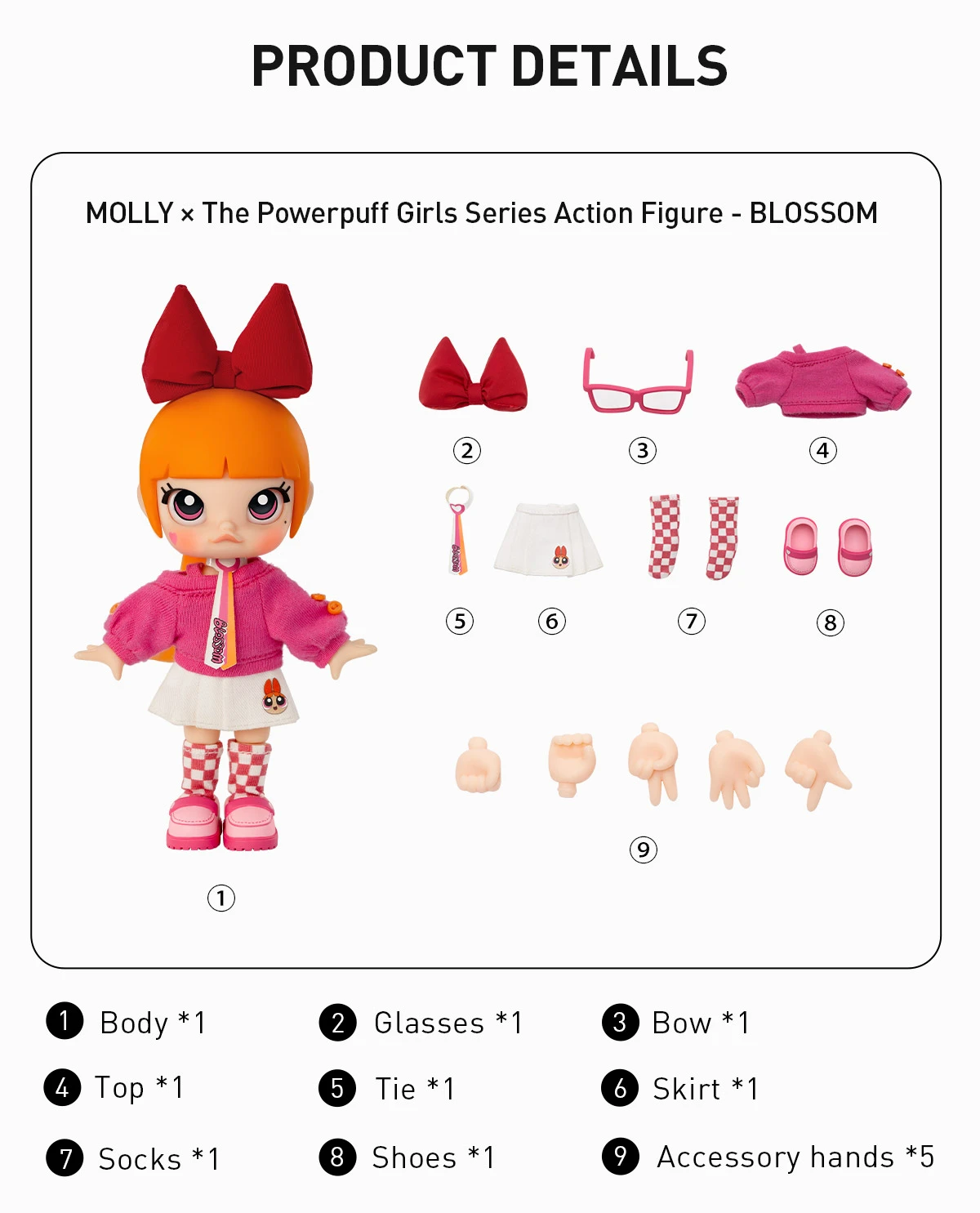 MOLLY × The Powerpuff Girls Series Action Figure 12 MOLLY × The Powerpuff Girls Series Action Figure - Image 12