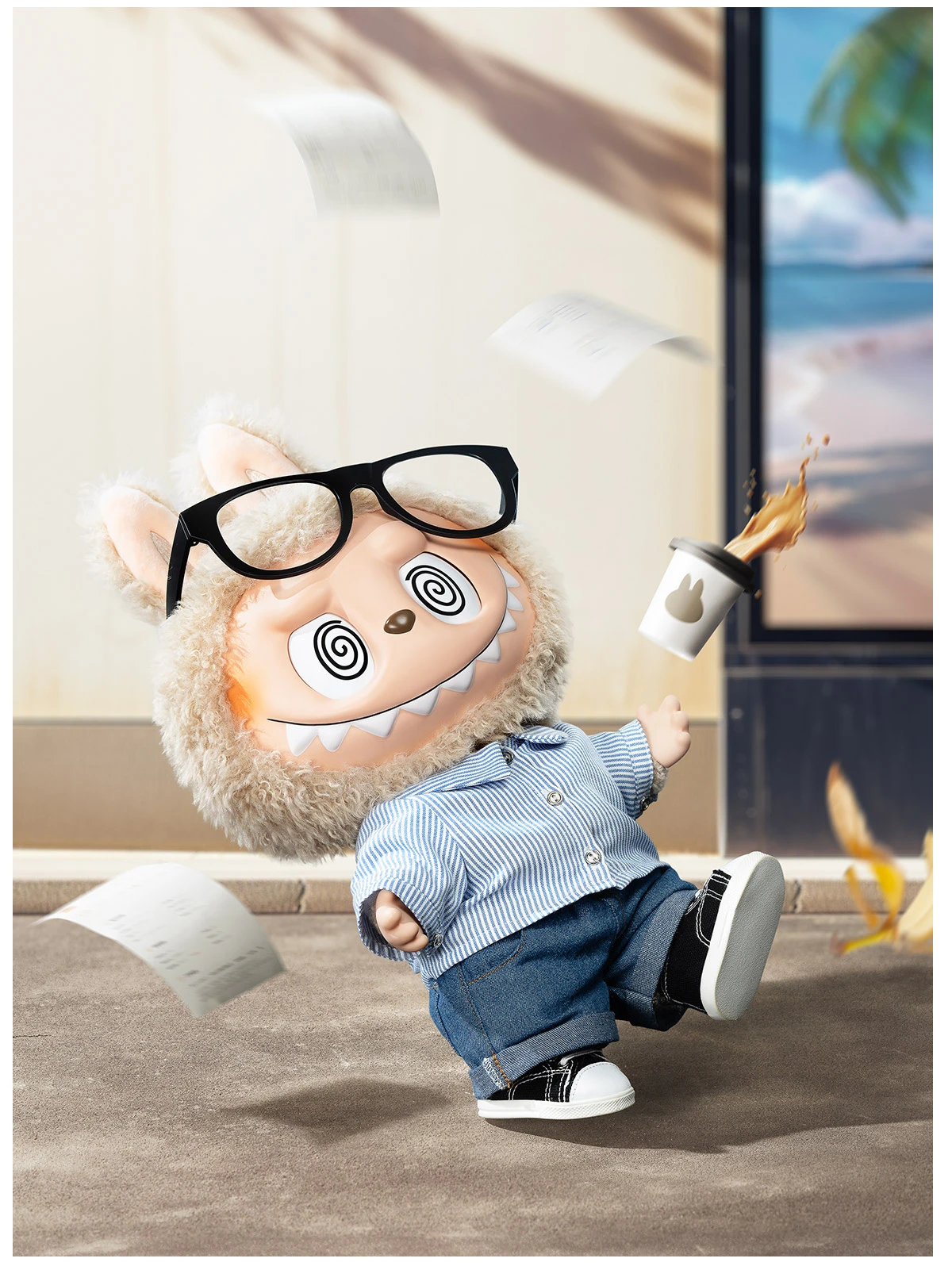 THE MONSTERS - FLIP WITH ME Vinyl Plush Doll 13 THE MONSTERS - FLIP WITH ME Vinyl Plush Doll - Image 13