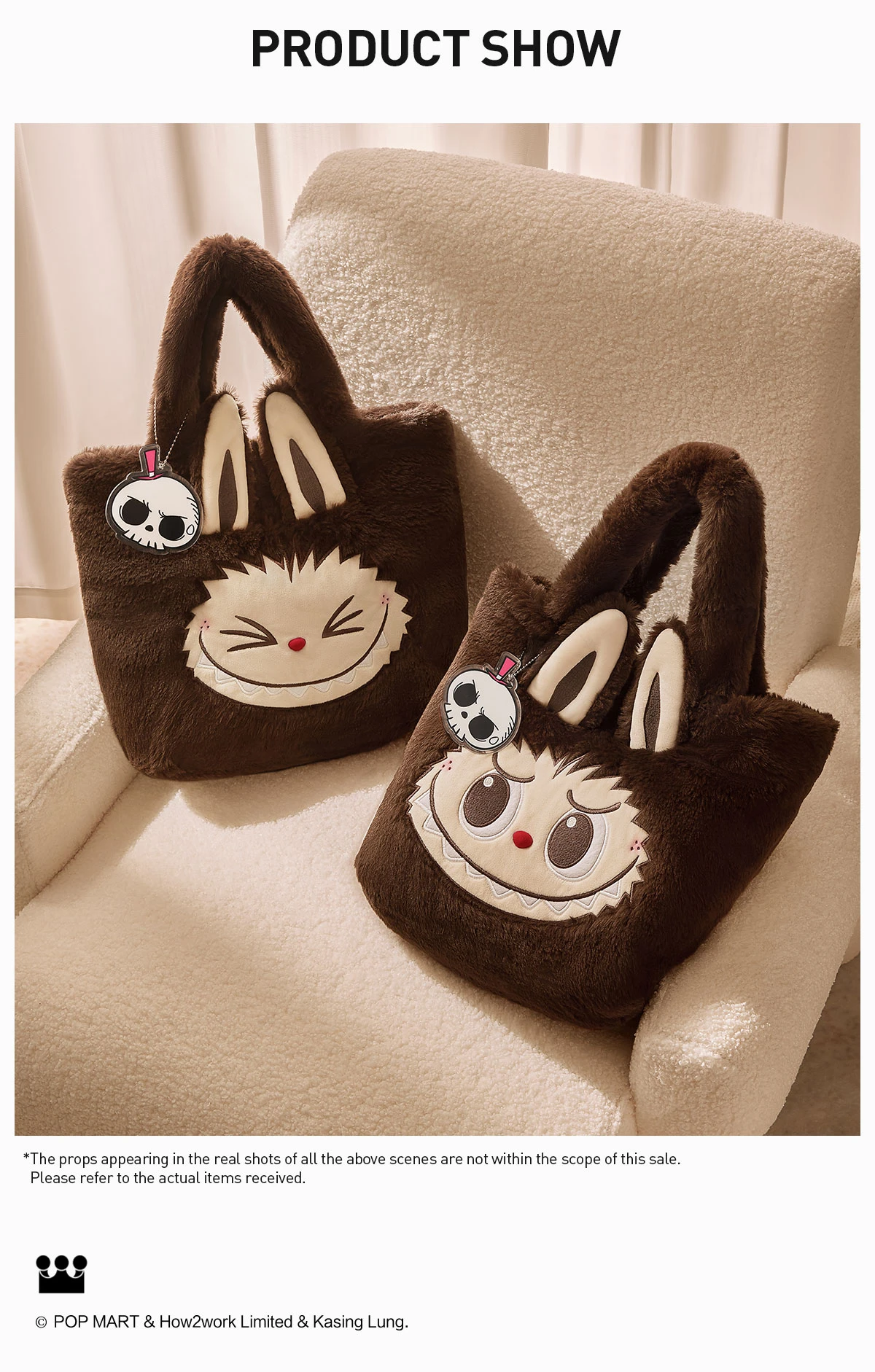 Classic Bag Series- LABUBU Reversible Plush Bag 5 Classic Bag Series- LABUBU Reversible Plush Bag - Image 5