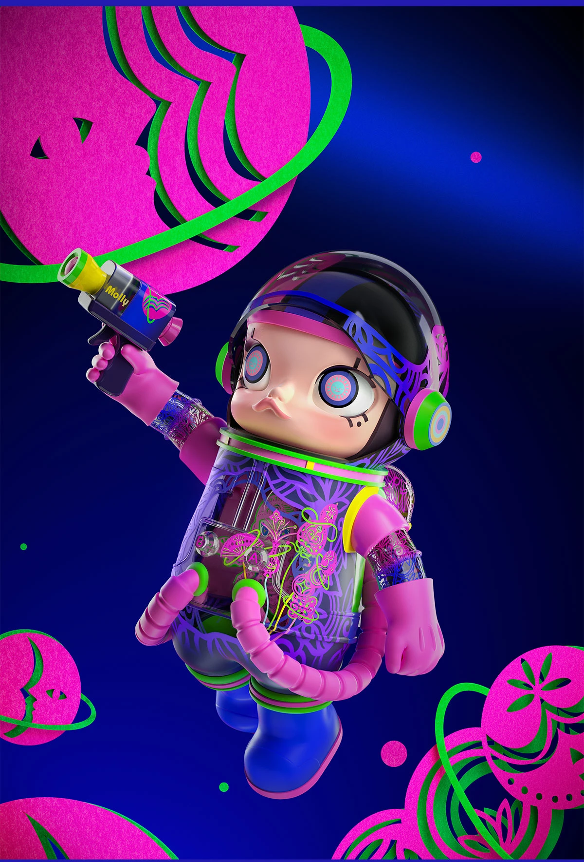 MEGA SPACE MOLLY 1000% CHEN FENWAN 13 MEGA SPACE MOLLY 1000% CHEN FENWAN - Image 13