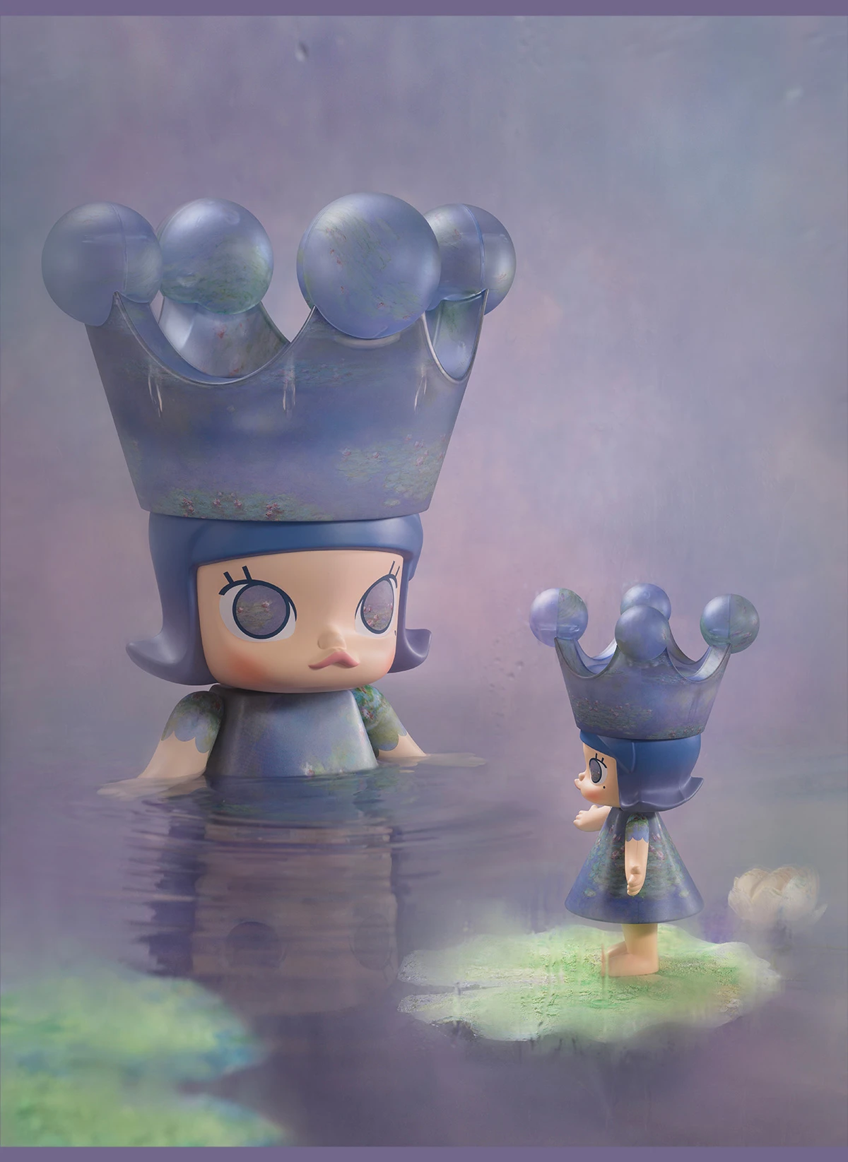 MEGA ROYAL MOLLY 1000% Monet-Les Nymphéas 15 MEGA ROYAL MOLLY 1000% Monet-Les Nymphéas - Image 15