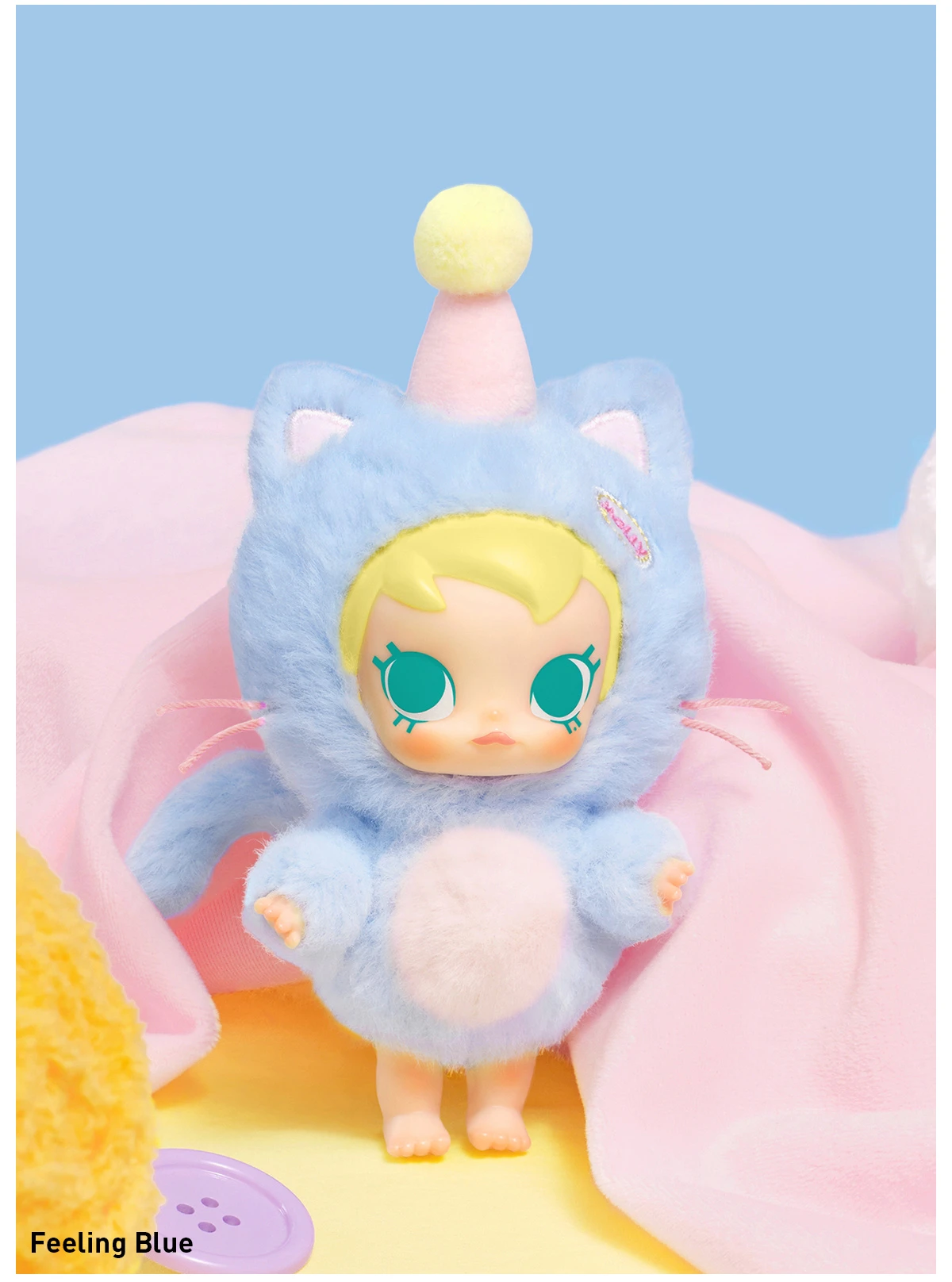 Baby Molly Pocket Friends Series-Vinyl Plush Pendant Blind Box 17 Baby Molly Pocket Friends Series-Vinyl Plush Pendant Blind Box - Image 17