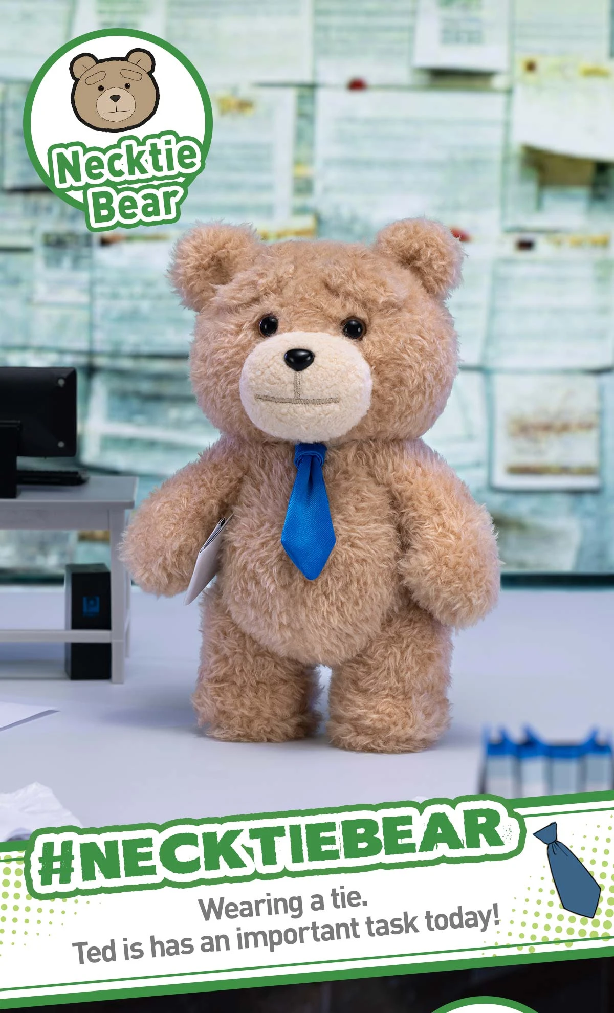 Ted2 Teddy Bear Action Plush Pendant 17 Ted2 Teddy Bear Action Plush Pendant - Image 17