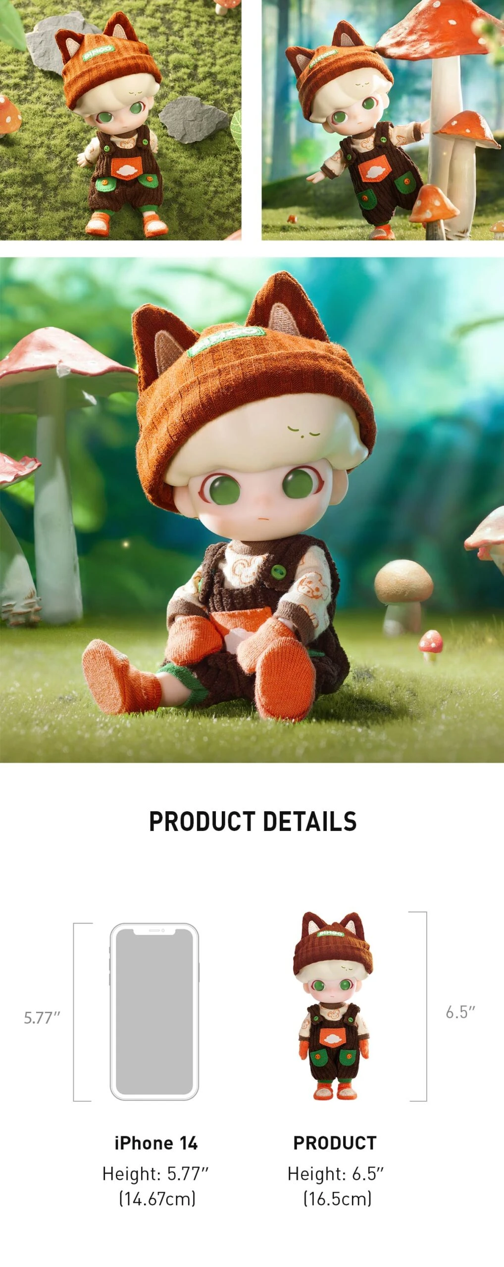 DIMOO Fox In The Woods Action Figure 5 DIMOO Fox In The Woods Action Figure - Image 5